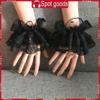ราคา สร้อยข้อมือปลอมมือสำหรับผู้หญิง สไตล์ Steampunk Lolita กับลายพู่และดอกไม้ เหมาะสำหรับงานแต่งงานและปาร์ตี้ (54201131758)