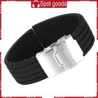 ราคา WIN 18 24 มม ยางซิลิโคนกันน้ํา Chic นาฬิกาข้อมือ Band Deployment Buckle (52901164615)