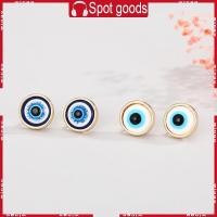 ราคา ต่างหู Evil Eye Stud แบบ Blue Eyes Amulet ในสไตล์ Kababalah ป้องกันดวงตาปีศาจ (49150033149)