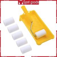 ราคา ชนะ ชุดลูกกลิ้งสีขนาดเล็ก2นิ้ว8ชิ้นแปรงลูกกลิ้งขนาดเล็กด้ามพลาสติกเคลือบที่แม่นยําเครื่องมือสําหรับโครงการบ้าน ทําเอง (48301174490)