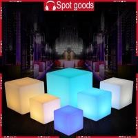 ราคา WIN เก้าอี้สตูลสี่เหลี่ยมเรืองแสงไฟ LED สําหรับเก้าอี้ที่นั่งกันน้ําแบบชาร์จไฟได้เก้าอี้นั่งสตูลอเนกประสงค์ Ligh (50451164533)