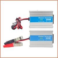 ราคา รถอินเวอร์เตอร์ปลั๊กอัตโนมัติอะแดปเตอร์ 200W แบบพกพาปลั๊ก Adaptor DC 12V ถึง 220V AC สําหรับแล็ปท็อปคอมพิวเตอร์ Fast ayendsth (43973129731)