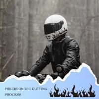 ราคา หมวกกันน็อคเปลวไฟสติกเกอร์กันน้ํารถจักรยานยนต์สติ๊กเกอร์ตกแต่งหมวกกันน็อค ง เอแคลส์ กาวกราฟิก ใช่ (42423517829)