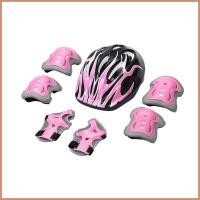 ราคา เด็กหมวกกันน็อคและชุดแผ่นเด็กขี่จักรยานชุดป้องกันมัลติฟังก์ชั่หมวกกันน็อคและชุดแผ่นสําหรับเด็ก5 10อายุ (29492364754)