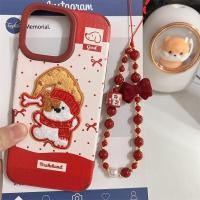 ราคา IPhone16 15promax เคสโทรศัพท์กันกระแทก Apple 14pro 13 เคสโทรศัพท์หนังพร้อมโซ่ (28737722828)