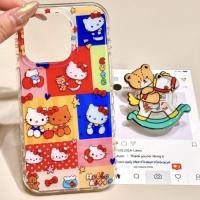 ราคา เคสโทรศัพท์ Apple 17 16Pro Hello Kitty iPhone 15promax เคสโทรศัพท์สร้างสรรค์ iPhone14Pro 13 เคสนิ่ม (52501224177)