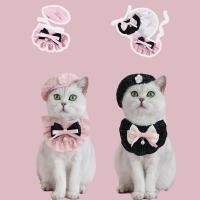 ราคา สุนัขแมวเอี๊ยมน้ําลายชุดผ้าขนหนูน่ารักปลอกคอสัตว์เลี้ยงผ้าพันคอเจ้าหญิงแมวสุนัขหมวกสําหรับ ชิสุ ลูกแมวหมวกเบเร่ต์สุนัขอุปกรณ์เสริมงานเลี้ยงวันเกิดตกแ (43107601862)