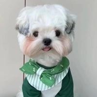 ราคา การ์ตูนสัตว์เลี้ยงเอี๊ยมน่ารักสุนัขแมวผ้าพันคอปลอกคอสัตว์เลี้ยงตกแต่งลายลูกสุนัขผูกคอแมวเอี๊ยมอุปกรณ์สุนัข (42251290506)