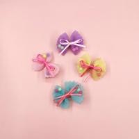 ราคา กิ๊บติดผม ประดับโบว์ สีสันสดใส สําหรับสัตว์เลี้ยง สุนัข แมว (24472743813)