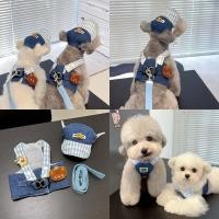 ราคา สายรัดสุนัขพร้อมสายจูงฤดูร้อนแมวหมวกกลางแจ้งชุดสุนัขอุปกรณ์สายจูงสัตว์เลี้ยงลูกสุนัขอุปกรณ์เสริม (28978144618)