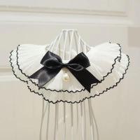 ราคา ปลอกคอสัตว์เลี้ยง ผ้าพันคอ ผ้ากันเปื้อนน้ําลาย แต่งโบว์ แต่งลูกไม้น่ารัก สีขาว เหมาะกับของขวัญวันเกิด สําหรับสุนัข แมว (20974740582)