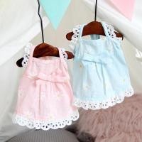 ราคา ชุดเดรสกระโปรง แต่งโบว์ พิมพ์ลายดอกไม้ สีฟ้า สําหรับสัตว์เลี้ยง สุนัข แมว เหมาะกับงานปาร์ตี้วันเกิด (20564446269)