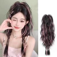 ราคา จัดส่งในพื้นที่ Sweet Highlight Braid Curly High Ponytail Grab Wipmine Twists Braid Hair Accessories (42102428497)
