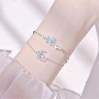 ราคา สร้อยข้อมือแฟชั่นแบบผีเสื้อและพระจันทร์ พร้อมส่ง ในไทย เป็นของขวัญเพื่อนที่ดี (29938602559)
