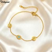 ราคา สร้อยข้อมือตาปีศาจสำหรับผู้หญิง จากวัสดุสแตนเลสและไทเทเนียม โดดเด่นในสไตล์แฟชั่น (42722106684)