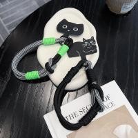 ราคา Coloful เชือกโซ่โทรศัพท์มือถือเกาหลีปมแมวน่ารักแบบพกพา Anti loss มือสร้อยข้อมือ Chain (28208414470)