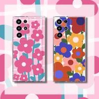 ราคา SAMSUNG ดอกไม้สดนุ่มเคสโทรศัพท์สําหรับSamsung A06 5G A16 A26 A36 A56 A15 A25 A35 A55 S25 S24 S23 S21 S20 FE S22 S10 หมายเหตุ 20 Ultra 10 Plus A14 A52 A05 A54 A53 A54 A53 A54 A53 A54 A54 A53 A54 A54 A5