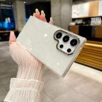 ราคา เคสโทรศัพท์มือถือ กันกระแทก ลายหินอ่อน สําหรับ Samsung S24 S23 Plus S22 Ultra 5G (24874744480)