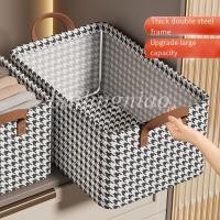 ราคา Houndstooth กล่องเก็บเสื้อผ้า กางเกงลิ้นชัก อเนกประสงค์ สไตล์โครงเหล็ก สําหรับหอพัก ตู้เสื้อผ้า (24173076064)