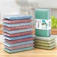 ราคา แผ่นฟองน้ํา สองด้าน แบบหนา สําหรับขัดทําความสะอาดหม้อ จาน ผ้าขนหนู (25669547803)