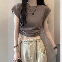 ราคา เสื้อแขนสั้นทรงกระบอก สไตล์โมเดิร์น สวมใส่ง่ายในฤดูร้อน (51550485772)
