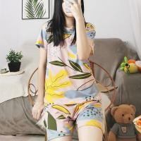 ราคา ชุดนอนแขนสั้นแฟชั่นน่ารักสำหรับพักผ่อนที่บ้าน (43325632737)
