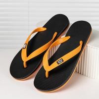 ราคา ผู้ชาย Flip Flops ฤดูร้อน Flip Flops รองเท้าชายหาด (44219402996)