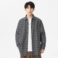 ราคา เสื้อลายสก๊อตแขนยาว สไตล์ลำลองสำหรับผู้ชาย (47100258587)