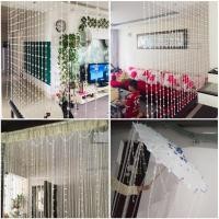 ราคา งานแต่งงานคริสตัลลูกปัดสตริงที่มีสีสันโปร่งใสคริสตัลลูกปัดผ้าม่านลูกปัดสตริง (41810902610)