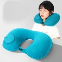 ราคา หมอนรูปตัวยูแบบเป่าลม หมอนเดินทาง หมอนรองคอแบบพกพาแบบกด (42157870238)