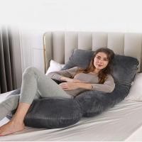 ราคา คริสตัลกํามะหยี่หมอนคนท้องรูปตัว เจ การคลอดบุตรท้องยกหมอนหมอนเอว (40811484797)