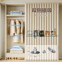 ราคา ตู้เสื้อผ้าพับเก็บได้พร้อมม่านและแม่เหล็กเปิด ปิดสะดวก (40776335419)