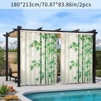 ราคา ม่านผ้ากันน้ําป่าไม้ไผ่สดเหมาะสําหรับศาลากลางแจ้ง (40158699695)