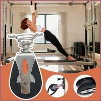 ราคา พิลาทิส Reformer อุปกรณ์เสริมสำหรับการฝึกพิลาทิสและโยคะ ไนลอนรอกคุณภาพดี (55002522631)