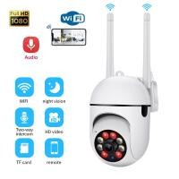 ราคา 5G กล้องวงจรปิด กล้องวงจรปิดไร้สาย WiFI Full HD 4MP กล้องวงจร IP Camera 4 0ล้านพิกเซล Auto Tracking APP VI365 (28664072810)
