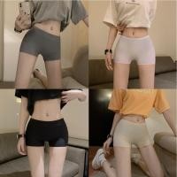 ราคา Miqi กางเกงขาสั้น สีพื้น เอวยางยืด ยืดรัดรูปพอดี ระบายอากาศได้ กางเกงซับในกันโป๊ ราคาเบาๆ ใส่สบาย KK2802 (26387856671)