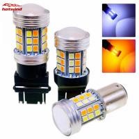 ราคา ไฟเลี้ยว LED DRL Hw 1157 BAY15D 7443 T20 3157 T25 2835 45SMD สําหรับรถยนต์ (17434217048)