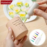 ราคา Hotwind ขวดบีบโคลน เพ้นท์สี เซรามิค 50 มล พร้อมหัวฉีด DIY D4E6 (16098846132)