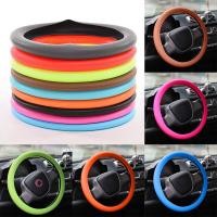 ราคา ปลอกหนัง ซิลิโคน ปลอกหุ้มพวงมาลัยรถยนต์ (778729215)