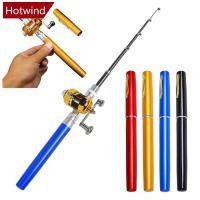 ราคา Hotwind คันเบ็ดตกปลา แบบปากกา ขนาดเล็ก พกพาง่าย น้ําหนักเบา ยืดหดได้ 1 เมตร U4V9 (13699798874)