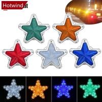 ราคา HTT 1 PC 24V รถบรรทุก LED Side Marker Light โคมไฟไฟท้ายตัวบ่งชี้ Trailer รถแทรกเตอร์ Lorry คําเตือนที่จอดรถโคมไฟตกแต่งด้านข้าง (42903138815)