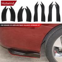 ราคา HTT คู่รถด้านหลังกันชนมุม Guards กีฬา Lip สปอยเลอร์สําหรับรถเก๋ง 3D Airflow ด้านหลัง Valance อัพเกรดชุด (44072032781)