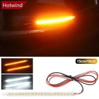 ราคา HTT 15 ซม 19 ซม 1 ชิ้นรถกระจกมองหลังตัวบ่งชี้หลอดไฟ LED DRL Streamer ไฟหน้าอัตโนมัติแถบไฟเลี้ยวไหลแหล่งกําเนิดแสงวัน (41953949513)