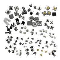 ราคา 125 ชิ้น 25 ประเภท Micro Tact กดปุ่มสวิทช์สารพันชุด SMD DIP 2 4 3 6 4 4 6 6 12 12 รีเซ็ต Mini Leaf Switches สําหรับ Arduin (54401132871)