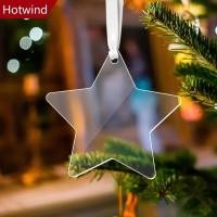 ราคา เครื่องประดับคริสต์มาส 10 ชิ้น แผ่นอะคริลิคใส สำหรับต้นไม้คริสต์มาสและของขวัญปีใหม่ (42570922814)