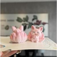 ราคา แห่กัน เครื่องประดับปีศาจจิ้งจอกเก้าหางการ์ตูนตกแต่งกระเป๋าพวงกุญแจ (40273483293)