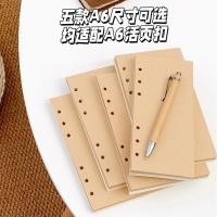 ราคา A6 กระดาษคราฟท์หน้าด้านในเปล่าแกนด้านใน A6perslim A6PW A6FC A6 Square Book (42807751696)