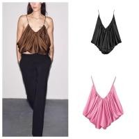 ราคา เสื้อกั๊กจีบผ้าไหมซาติน สำหรับฤดูใบไม้ร่วง (47152738329)