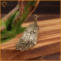 ราคา บ้าน 1ชิ้นนกยูงเครื่องประดับตกแต่งบ้านรูปปั้นรูปทองเหลืองจีนหัตถกรรมตกแต่งทองเหลืองขนาดเล็กเครื่องประดับ ไทย (42070885760)