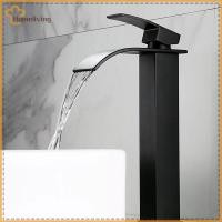 ราคา บ้านก๊อกน้ําสีดําพร้อมท่อสําหรับห้องน้ํา Lababo Matte Sink Faucet ก๊อกผสมร้อนเย็นสําหรับอ่างล้างหน้า TH (42522385235)